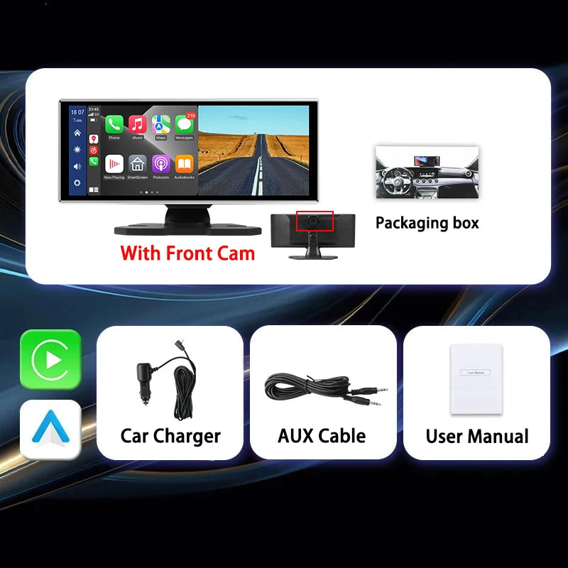 Navbuddy Dual Lens Dash Cam