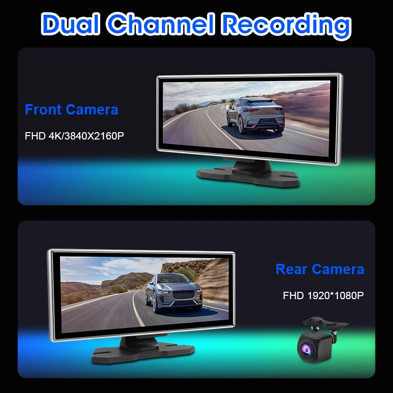 Navbuddy Dual Lens Dash Cam