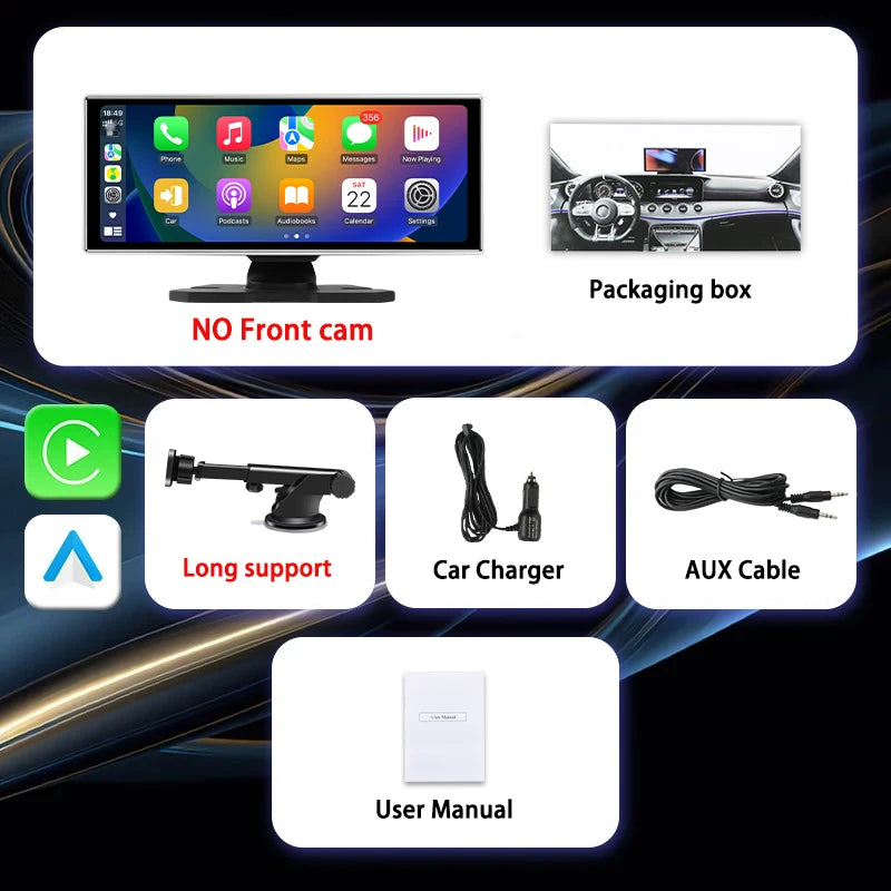 Navbuddy Dual Lens Dash Cam