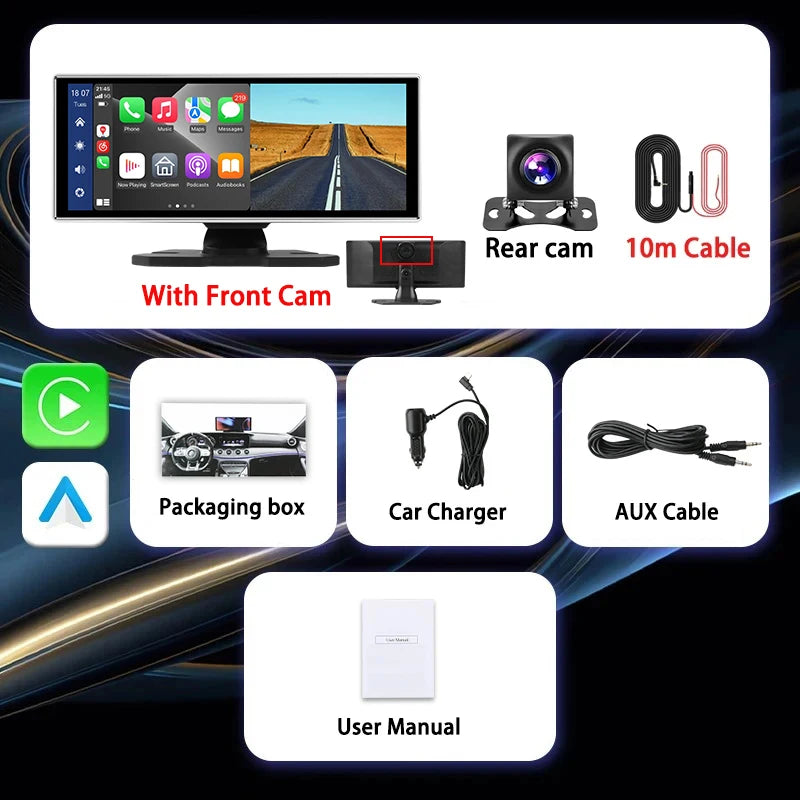 Navbuddy Dual Lens Dash Cam