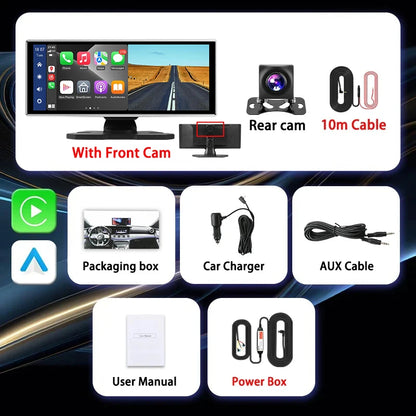 Navbuddy Dual Lens Dash Cam