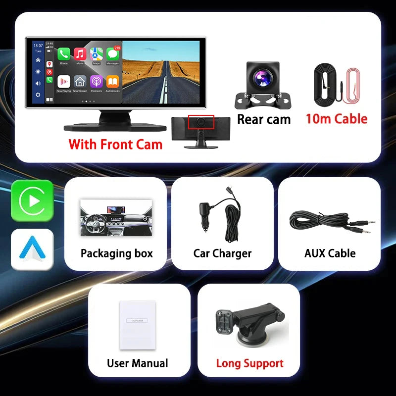 Navbuddy Dual Lens Dash Cam