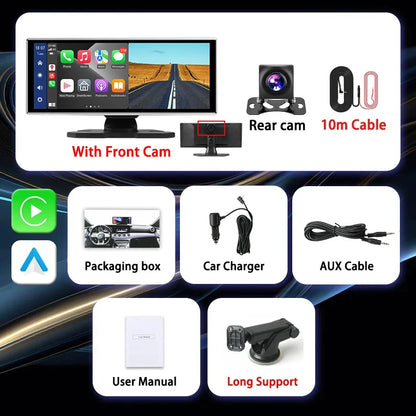 Navbuddy Dual Lens Dash Cam