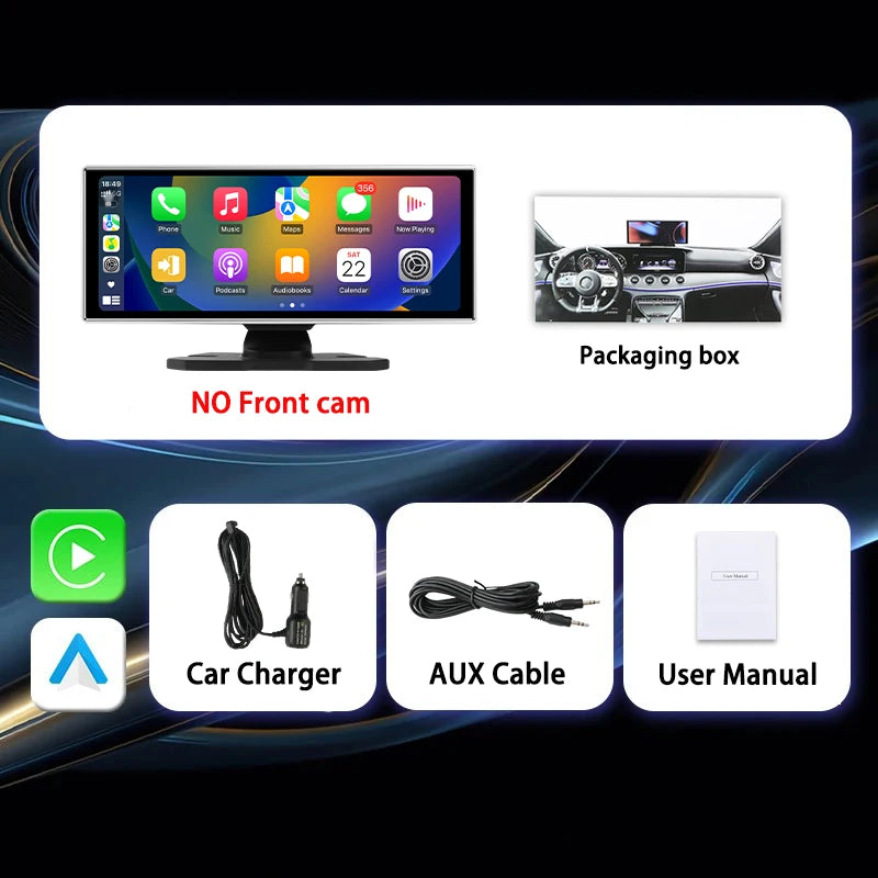 Navbuddy Dual Lens Dash Cam