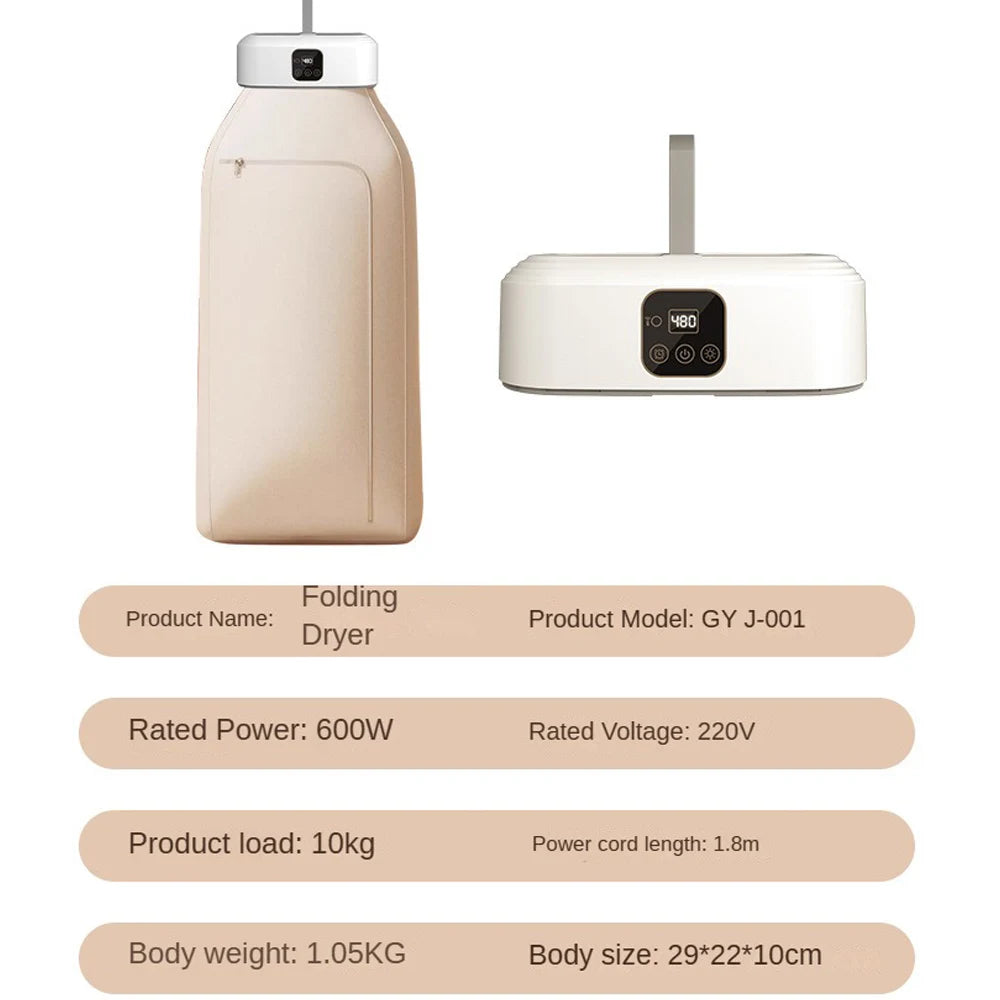 Remote-Control Clothes Dryer