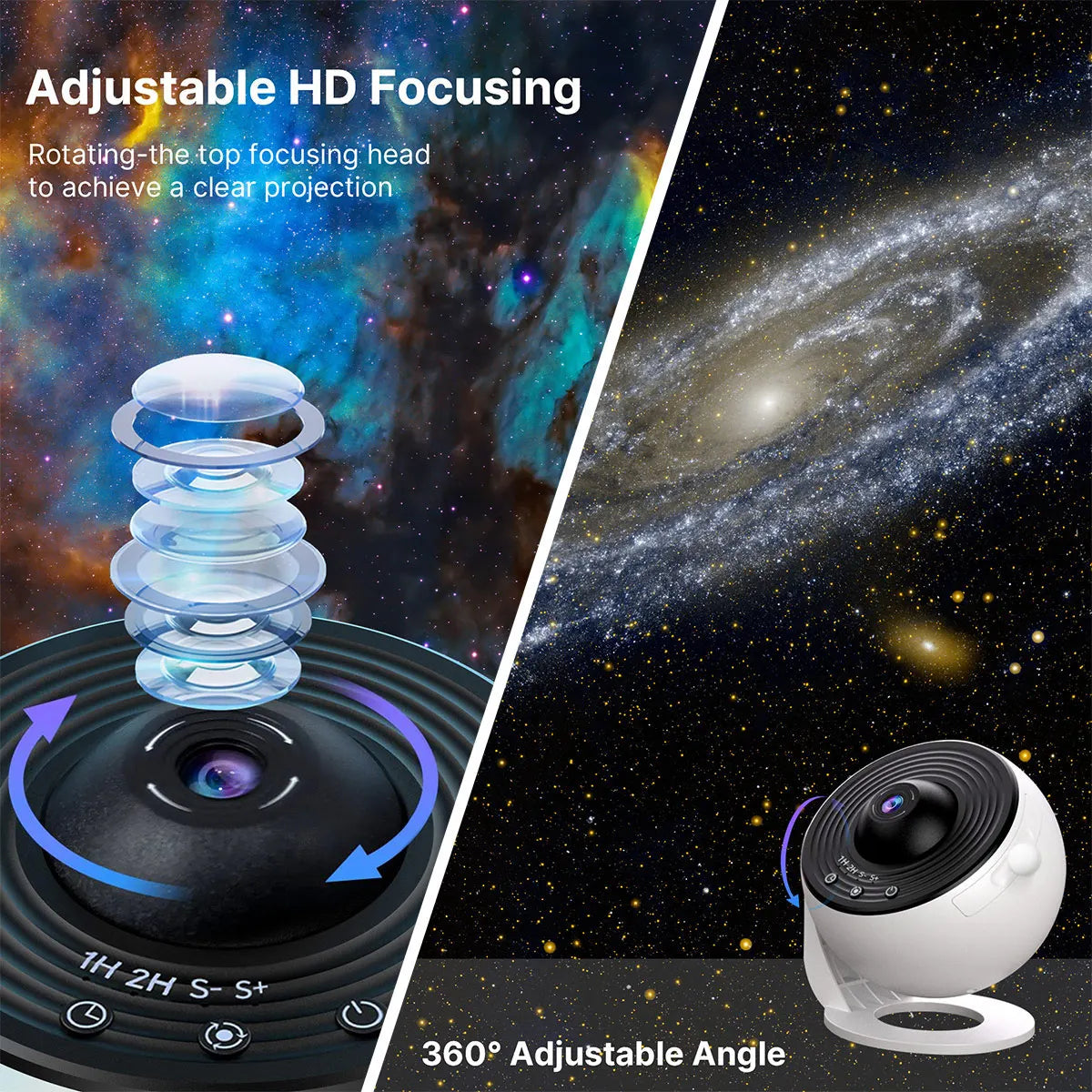 Starry Night Galaxy Projector